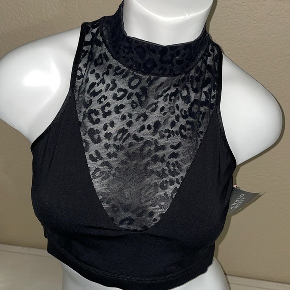 Victoria Secret Sport Bra Leopard Workout Top VS Performance Tank VS Sport Bra💕 - Picture 3 of 16